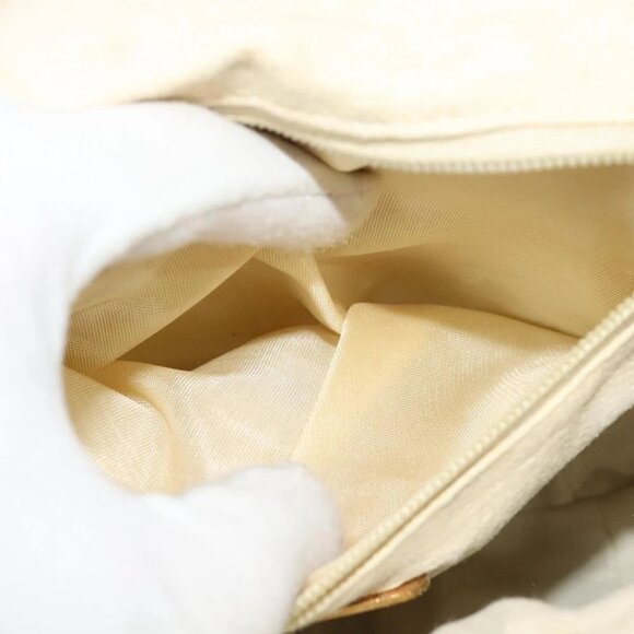 GUCCI GG Plus Supreme Shoulder Bag PVC Beige Gold Auth 139096 - Picture 13 of 16